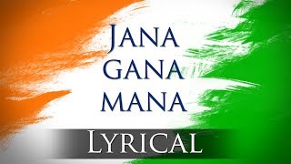 Jana Gana Mana HD  National Anthem With Lyrics  Best Patriotic Song [upl. by Ennylhsa896]