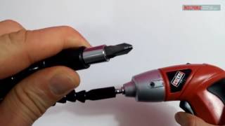 Esnek Matkap Ucu Uzatma Aparatı Flexible Shaft Screwdriver Drill Bit [upl. by Holmun]