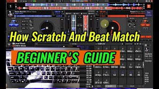 How to quotScratchquot And quotBeat Matchquot  DJ Mixing Techniques  How To quotBeatmatchquot [upl. by Gabi64]