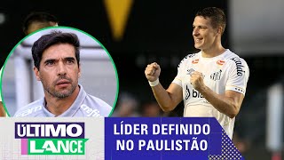 SANTOS VENCE DE VIRADA MAS NÃO GARANTE MELHOR CAMPANHA DA PRIMEIRA FASE DO PAULISTÃO  ÚLTIMO LANCE [upl. by Arreit]