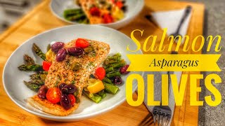 Mediterranean  Salmon  Foil Packets [upl. by Elocim]