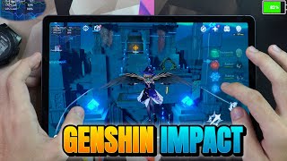 Samsung Tab S9 Genshin Impact Gaming test [upl. by Clotilda]