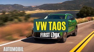 Volkswagen Taos First Look Launched  Automobil [upl. by Enait]