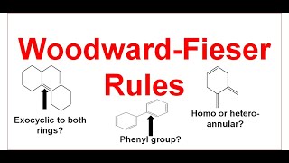 UV13  WoodwardFieser Rules  UVVisible spectroscopy  Exocyclic double bonds [upl. by Gilleod]