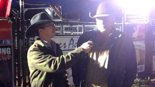 Josh Berezay Interview with Ted Stovin at the Aaron Roy Invitational Asquith SK PBR Canada 12 SG [upl. by Daisey197]