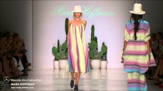 MARA HOFFMAN MERCEDESBENZ FASHION WEEK SS15 COLLECTIONS [upl. by Nakashima]