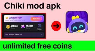 Chikki mod apk  chikki app free coins  chikkii app [upl. by Ahsinit]