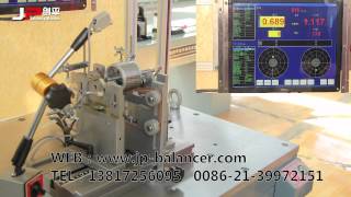 Motor Rotor Balancing machine [upl. by Aihpledalihp]