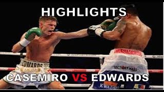 CASEMIRO VS EDWARDS IBF Flyweight Title [upl. by Mikeb532]