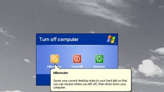 How to Enable hibernate on Windows XP [upl. by Harv]