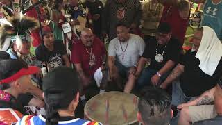 Oneida pow wow 2019 drums [upl. by Acilef]