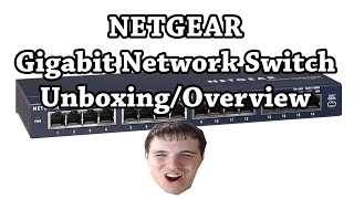 Netgear 16 Port Gigabit Switch UnboxingOverview [upl. by Okiek836]