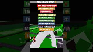 Audio Illusion What do you hear Bart Simpson Mercy Rotating Pirate Ship viral shorts roblox [upl. by Lumbye]