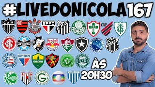 LIVE TIMÃO E PEIXE VENCEM ANDREY SPFC VASCO GALO ZÊRO GRENAL FLA FLU BOTA E MAIS [upl. by Hogan604]