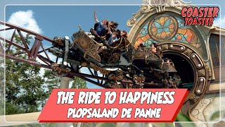 The Ride to Happiness by Tomorrowland  Plopsaland De Panne  Mack Rides Xtreme Spinning Coaster [upl. by Nalliuq191]