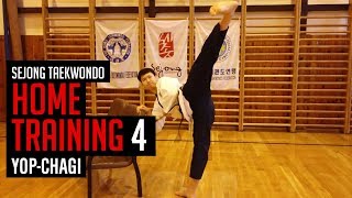 Sejong Taekwondo  HOME TRAINING 4 Yopchagi [upl. by Dayle776]