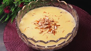 Simple Semolina Dessert Recipe Creamy Semolina Pudding in One Take [upl. by Dominica]