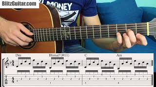 Most Common Fingerstyle Arpeggio with Beautiful Chord Progression [upl. by Treboh]