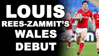 Louis ReesZammits Wales Debut [upl. by Jereme]