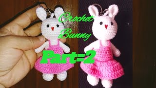 How To Make Crochet Bunny keyring WahuHandcraftedProductssimmalipohoma [upl. by Ogram]