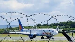 Jet2 Holidays A321N Landing Into Manchester Airport [upl. by Noak734]