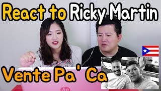 Koreans React Ricky Martin  Vente Pa Ca ft Maluma MV Reaction  Hoontamin [upl. by Nipahc]