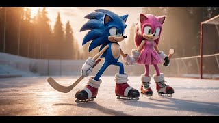 9 Sonic and friends play hockey [upl. by Hasen]