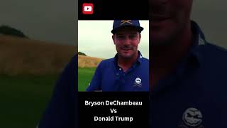 President Donald Trump Vs Bryson DeChambeau In Golf 2024 [upl. by Denis]