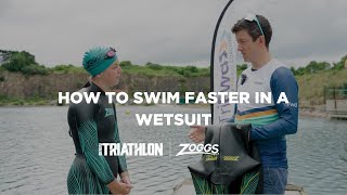 How to swim faster in a wetsuit for 703 Triathlons  220 Triathlon X Zoggs  Zoggs Wetsuits [upl. by Esineg543]