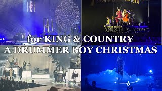 for KING amp COUNTRY  A drummer boy Christmas 2023 [upl. by Kingsbury]