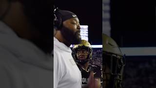 Colorado O Line Coach Motivating The O Line Before Big Drive vs BAYLOR [upl. by Ahsuat573]