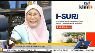 RM45 juta diperuntuk untuk skim KWSP iSuri [upl. by Silberman]