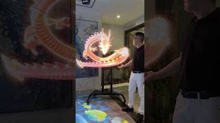 COEUS 18m 3D Holographic Fan interactive installation coeus foryou 3d hologram fyp funny [upl. by Aggi507]