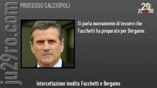 Intercettazioni Inedite Bergamo e Facchetti del 10105 [upl. by Christianson912]