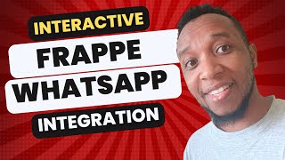 Integrating WhatsApp with Frappe Framework  Interactive WhatsApp Integration  Data Management [upl. by Namwob]