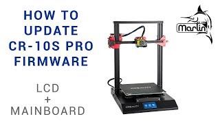 How to update CR10S Pro firmware  LCD and mainboard [upl. by Concha989]