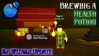 How to Brew a Health Potion  RO Wizard NEW UPDATE Roblox [upl. by Aicile]