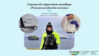 3e concours de vulgarisation scientifique  Anaïs Remili [upl. by Kenay557]