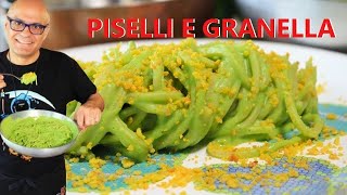 Pasta e Piselli con GRANELLA tostata ricetta pasta e piselli [upl. by Ibrad]