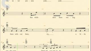 Ukulele  Try a Little Tenderness  Otis Redding  Sheet Music Chords amp Vocals [upl. by Dittman]