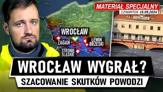 Wrocław się OBRONIŁ  WIELKA WODA przechodzi przez MIASTO 19092024 [upl. by Aggi430]