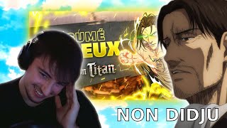 Le meilleur pour la fin 😂  Résumé foireux snk [upl. by Nyluqcaj]