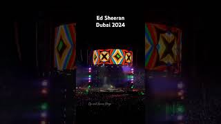 Ed Sheeran Live Concert in Dubai 2024 edsheeran [upl. by Holmes]