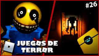 TOP Juegos de TERROR en ROBLOX 😰 Para Jugar con AMIGOS [upl. by Hollingsworth]