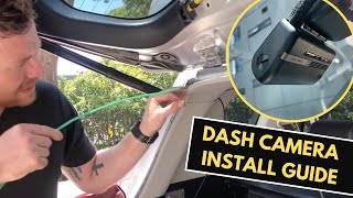 How To Install a Dash Camera Tips amp Tricks on Hardwiring a Thinkware Dash Camera [upl. by Modesty436]