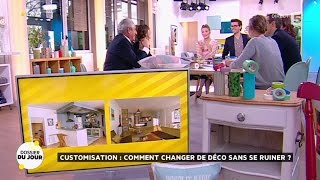 Dossier du Jour  Customisation  ou comment changer de déco sans se ruiner [upl. by Madlen]