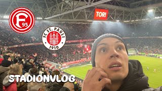 VERRÜCKTES SPIEL 😳 I STADIONVLOG ⚽️ DÜSSELDORF VS ST PAULI 🔥 [upl. by Bollen]