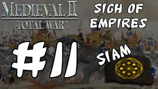 Medieval 2 Total War Sigh of Empires  Siam 11 [upl. by Liesa]