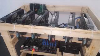 Meşhur Rx 560 Mining Rig Çalışır Halde Karşınızda  Ethereum Madenciliği  Güç Tüketimi [upl. by Eelatan361]