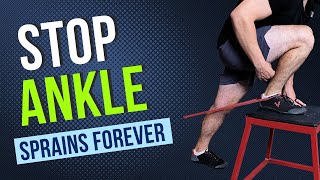 3 Exercises To Never Sprain Your Ankle Again  Ankle Sprain Prevention [upl. by Clemente]